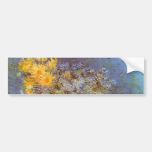 Van Gogh ; Vase avec des lilas, des marguerites et Adhésif Pour Voiture