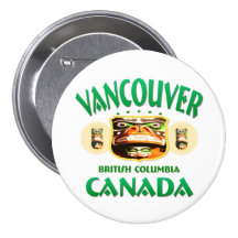 Vancouver Badge Avec Épingle