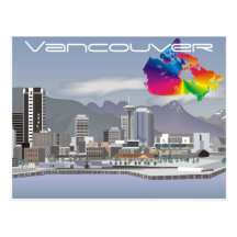 Vancouver Canada Carte Postale