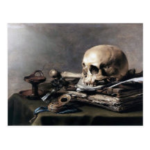 Vanitas par Pieter Claesz Cartes Postales