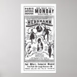 Vaudeville 1919 affiches vintages d'annonce petite