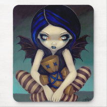 "Vaudou dans" Mousepad bleu Tapis De Souris