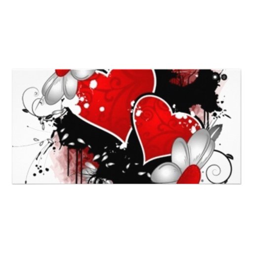 vecteurs d'amour photocarte customisée