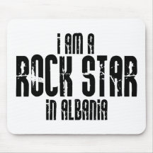 Vedette du rock Albanie Tapis De Souris