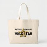 Vedette du rock de thérapeute de massage sacs de toile