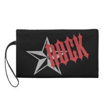 Vedette du rock sac à main avec dragonne