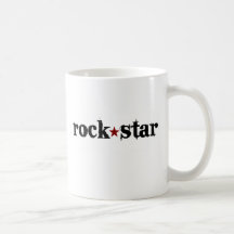 Vedette du rock tasses
