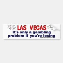 Vegas et jeu… autocollant pour voiture