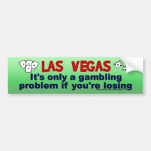 Vegas et jeu… autocollants pour voiture
