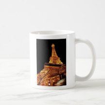 Vegas - Paris - restaurant de Tour Eiffel Mug À Café