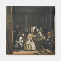 Velázquez Las Meninas Aimants Pour Réfrigérateur