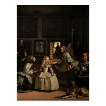 Velázquez Las Meninas Cartes Postales