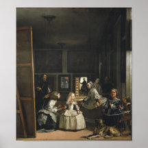 Velázquez vintage Las Meninas Posters