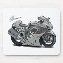Vélo de gris de Hayabusa Tapis De Souris