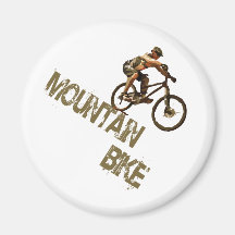 Vélo de montagne aimant pour réfrigérateur