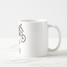 Vélo de montagne mug