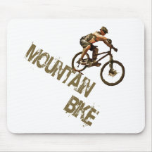 Vélo de montagne tapis de souris