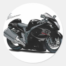 Vélo noir de Hayabusa Adhésif