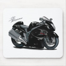 Vélo noir de Hayabusa Tapis De Souris