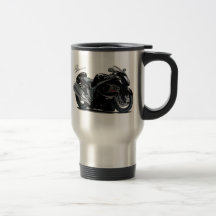 Vélo noir de Hayabusa Tasses À Café