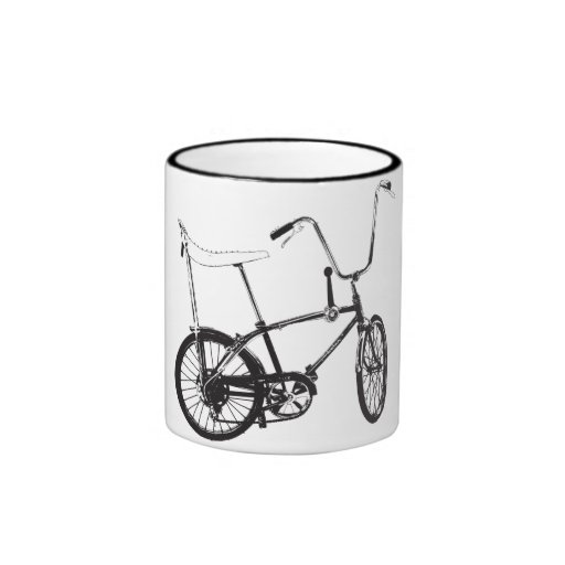 Vélo original de vieille école tasse