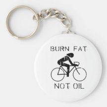 VÉLO : T-shirt d'huile de graisse de brûlure pas Porte-clefs