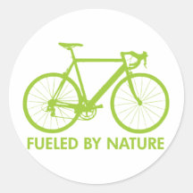 Vélo vert de combustible organique adhésif
