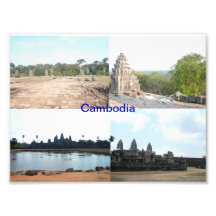 Venez visiter le Cambodge Impression Photographique