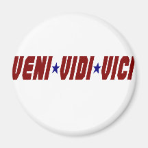 Veni Vidi Vici Magnets Pour Réfrigérateur