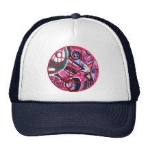 VeniceGraffiti de Helaine Casquettes De Camionneur