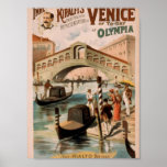 Venise, la jeune mariée de la mer, 'le Rialto Brid Affiches