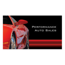 Ventes automatiques et service de haute performanc modèle de carte de visite