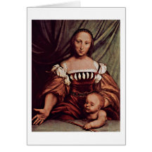 Vénus et cupidon par Hans Holbein le plus jeune Cartes De Vœux