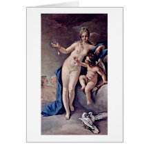 Vénus et cupidon, par Sebastiano Ricci Cartes