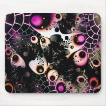 Ver commandé de chaos. 2 tapis de souris