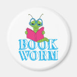 Ver de livre magnets pour réfrigérateur