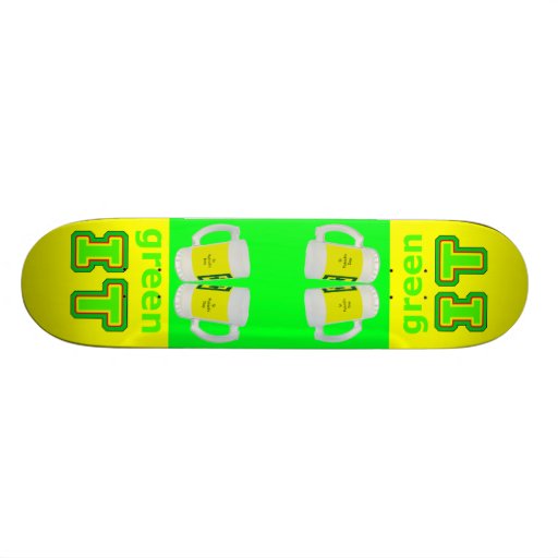 verdissez-LE les verres de bière de gibsphotoart d Plateau De Skateboard