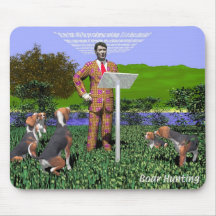 Verrat chassant Mousepad Tapis De Souris