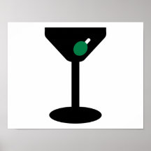 Verre de cocktail posters