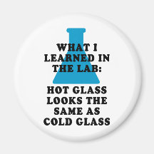 Verre de laboratoire aimants pour réfrigérateur