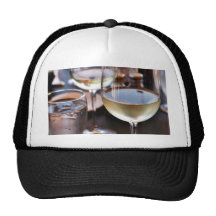 Verre de vin blanc casquettes