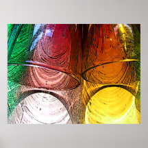Verres à liqueur de cocktail - haut étroit posters