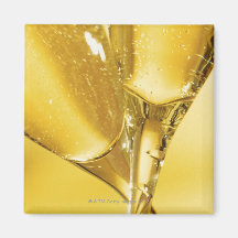 Verres de Champagne Magnets