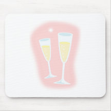 Verres de Champagne Tapis De Souris