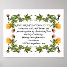Vers d'invitation de Poem_Wedding d'amour de TwoHe Affiches