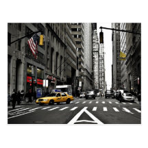 Vers le haut de Broadway Carte Postale