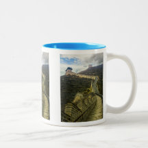 Vers le haut de la Grande Muraille Tasse À Café
