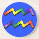 Verseau de GLBT Dessous De Verre