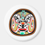 Version 2 de masque d'opéra de Pékin de Chinois Magnets