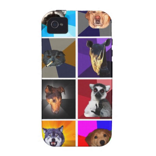 Version animale 1 de cas de l'iPhone 4 de conseil